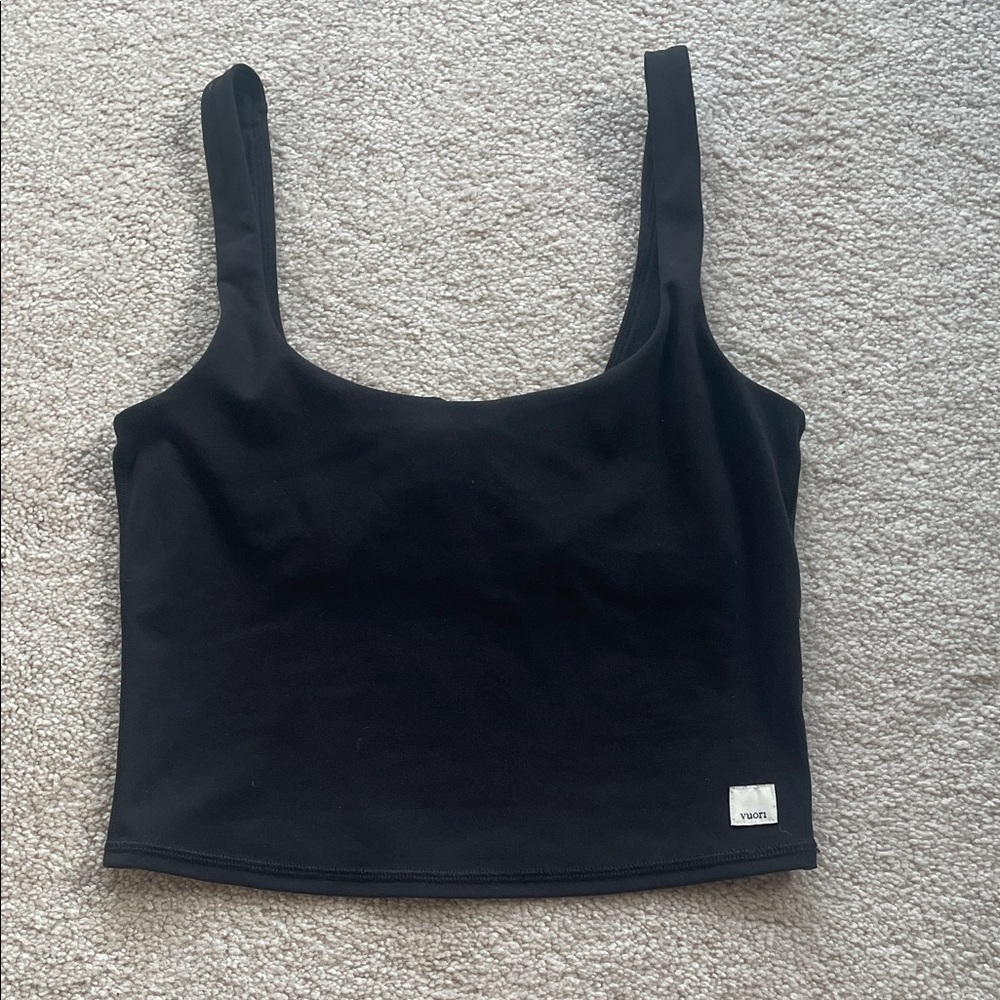 Vuori Daily Crop XS Black